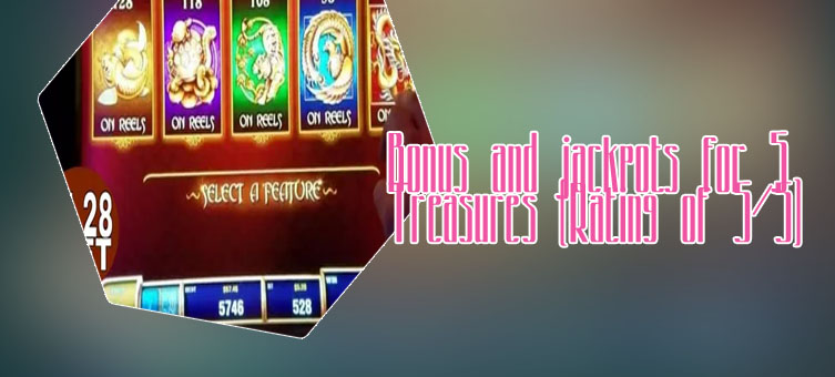 5 treasures slot machine