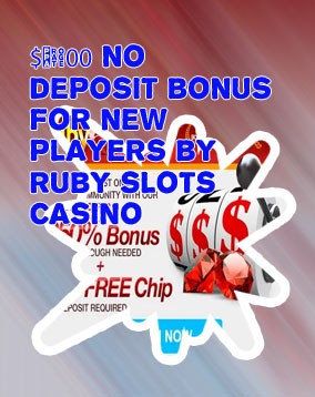 Ruby slots no deposit bonus code